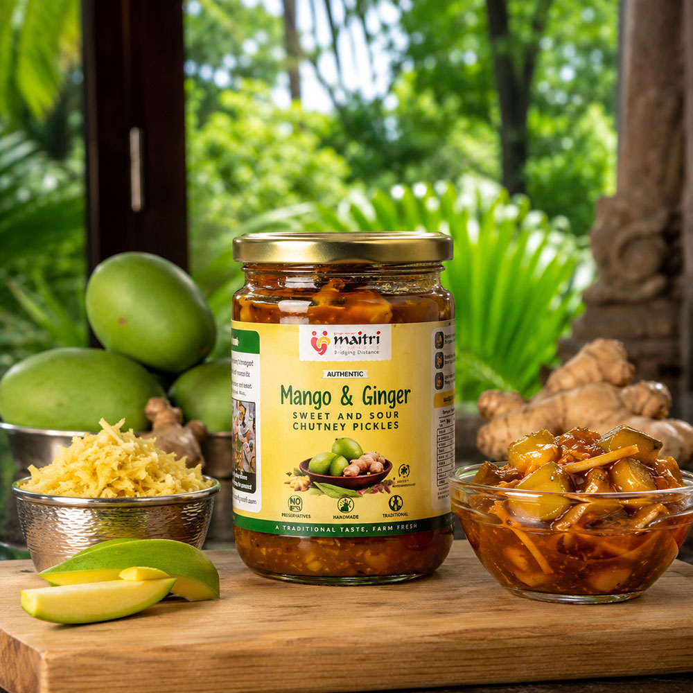 Mango & Ginger Sweet and Sour Chutney Pickle