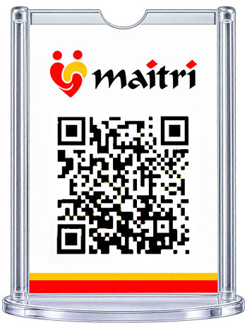 Maitri QR Code